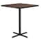National Public Seating NPS Cafe Table, 36 Square, X Base, 42 Height CT33636XBMY - alternate 3